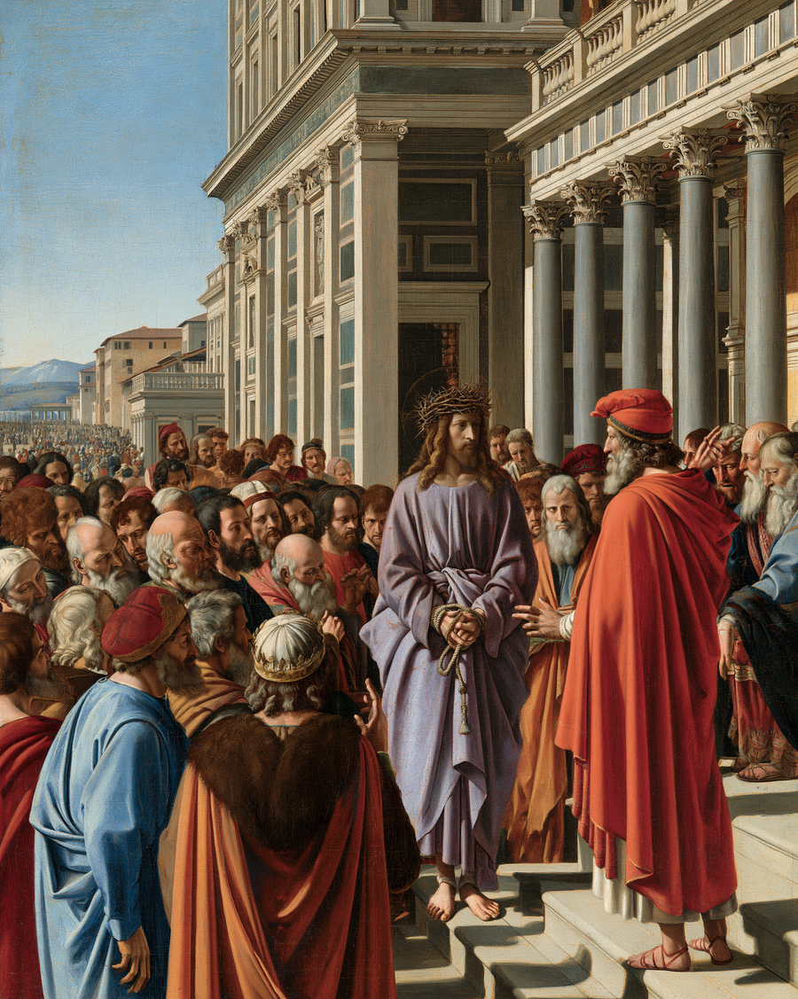 Ecce Homo — Renaissance florentine · Portrait n° 19