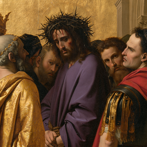 Ecce Homo — Sacré doré · Carré n° 3 — art chrétien