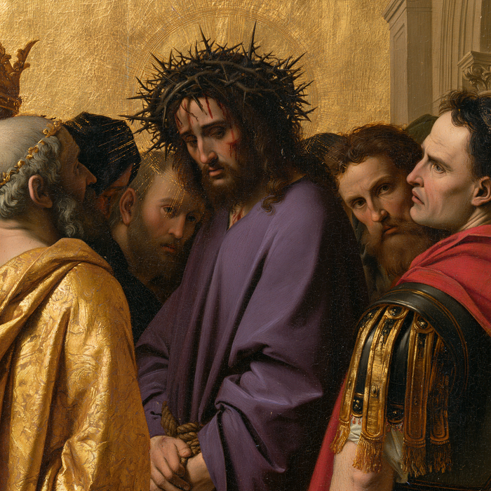 Ecce Homo — Le Regard retourné dans la foule proche