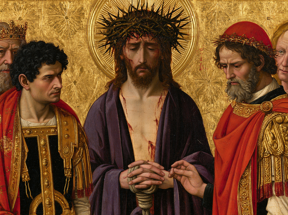 Ecce Homo — Sacré doré · Paysage n° 6 — art chrétien