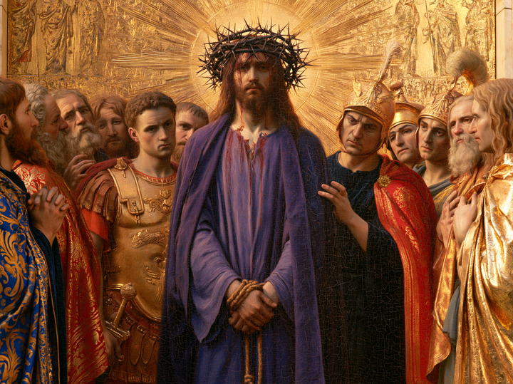Ecce Homo — Sacré doré · Paysage n° 7
