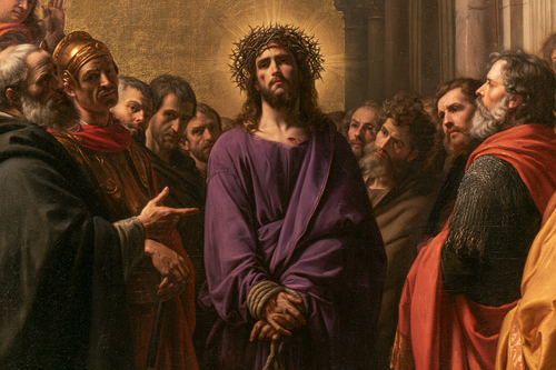 Ecce Homo — Sacré doré · Paysage n° 10 — art chrétien