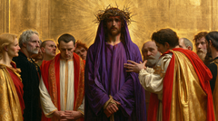 Ecce Homo — Le Voile violet parmi les manteaux d’or