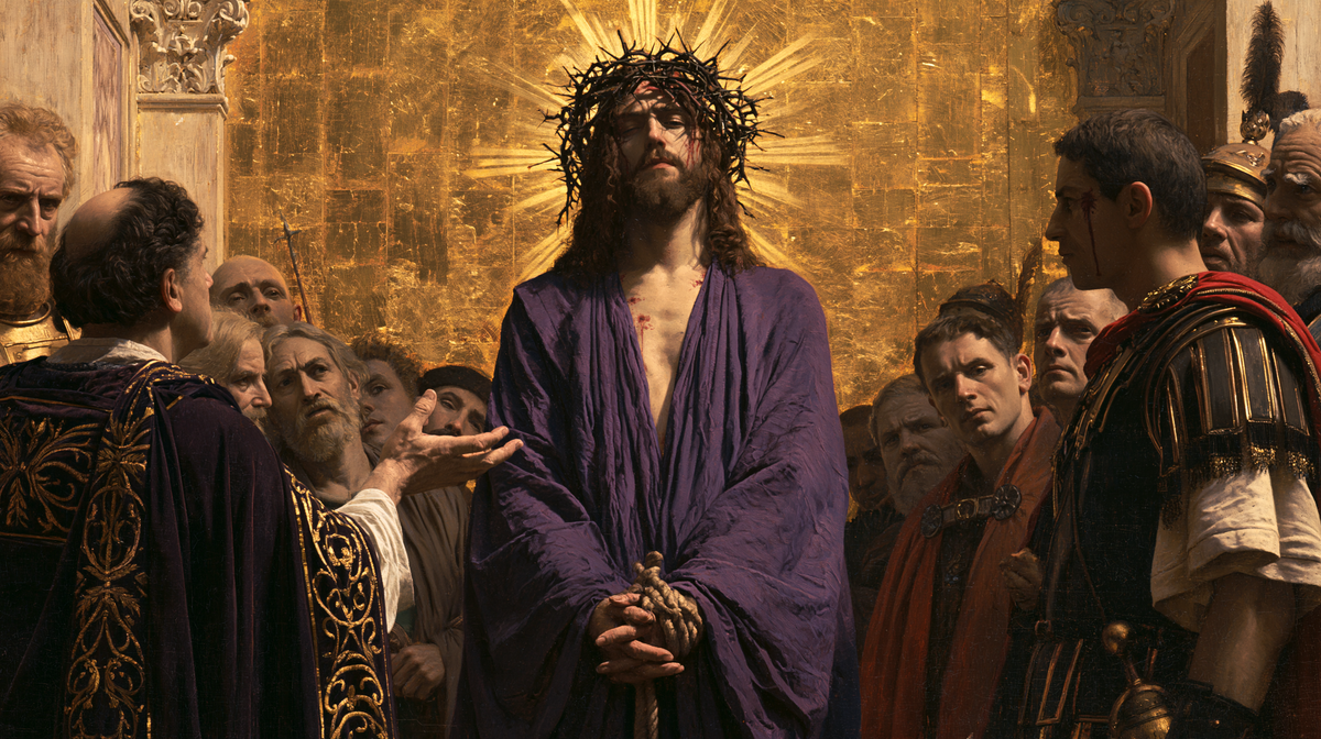 Ecce Homo — Sacré doré · Paysage n° 14