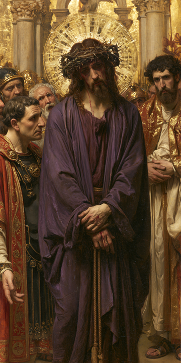 Ecce Homo — Sacré doré · Portrait n° 2