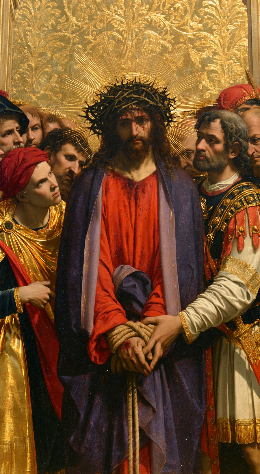 Ecce Homo — Sacré doré · Portrait n° 4