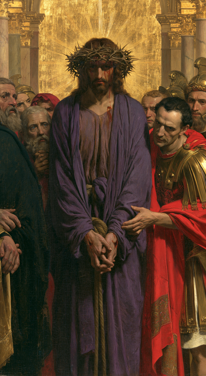 Ecce Homo — Sacré doré · Portrait n° 5