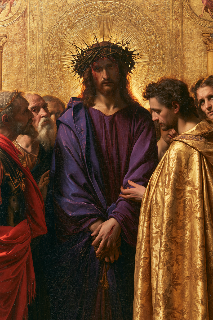 Ecce Homo — Sacré doré · Portrait n° 15