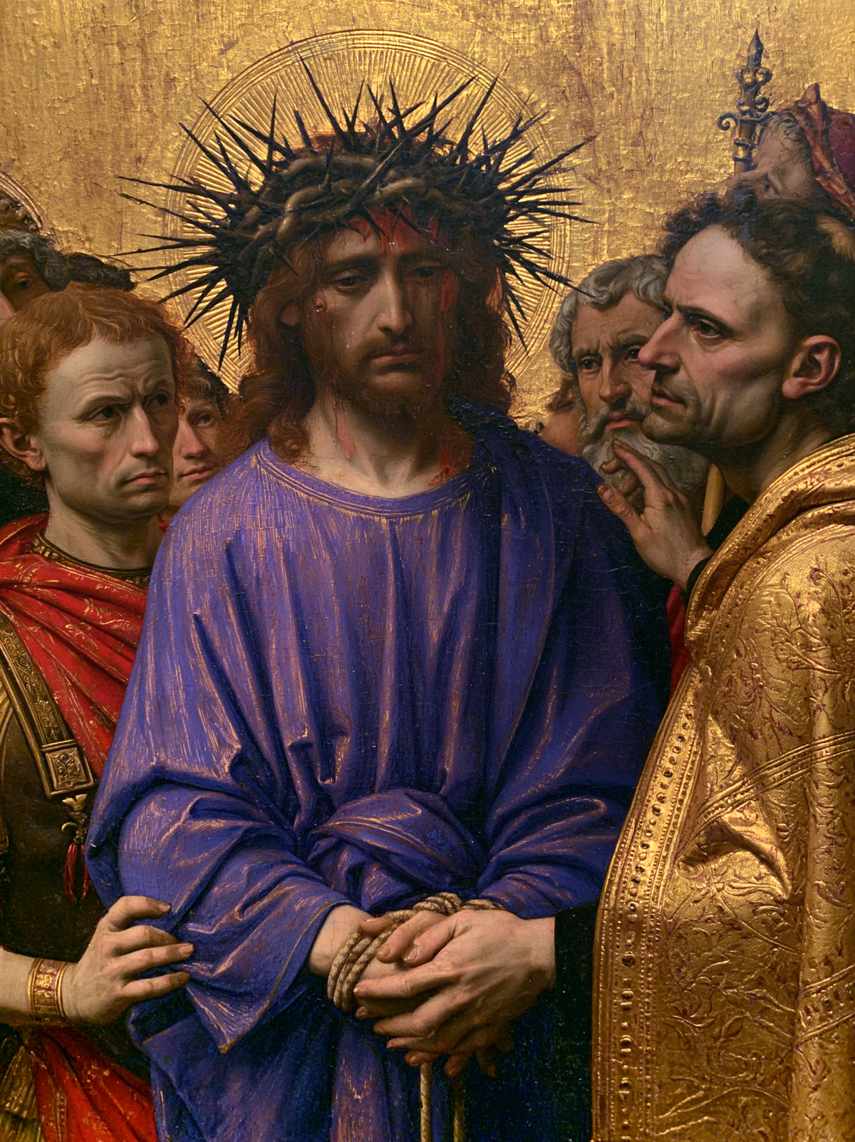 Ecce Homo — Sacré doré · Portrait n° 16 — art chrétien