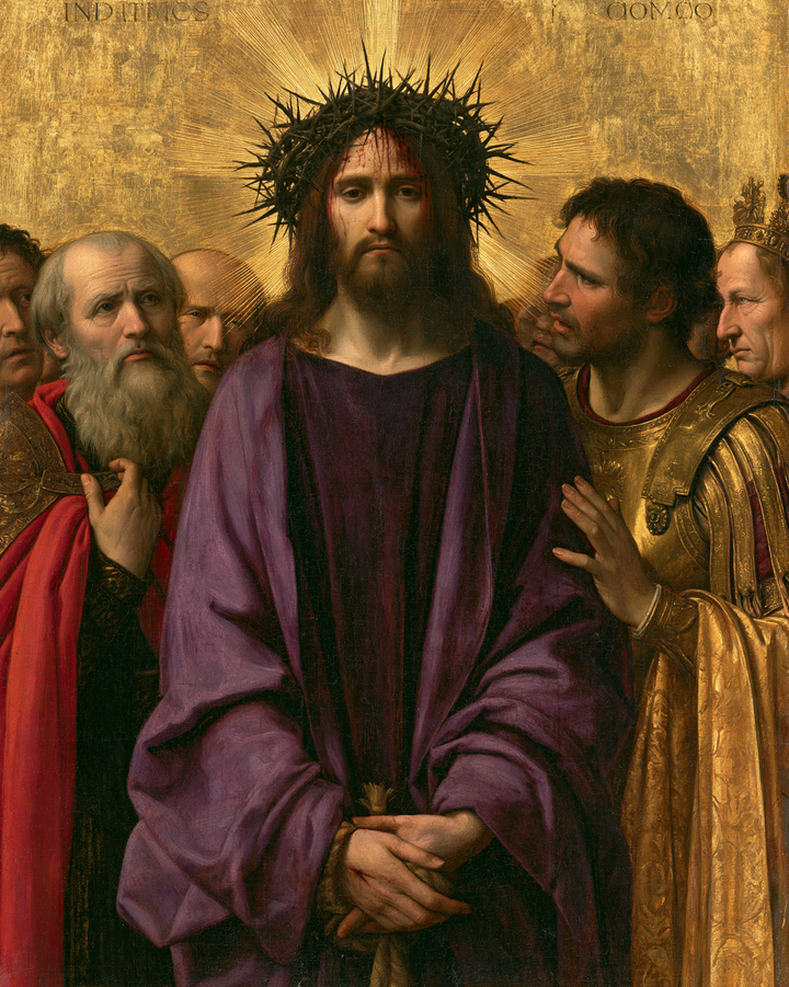 Ecce Homo — Sacré doré · Portrait n° 19