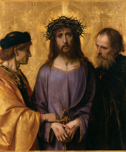Ecce Homo — Sacré doré · Portrait n° 26 — art chrétien