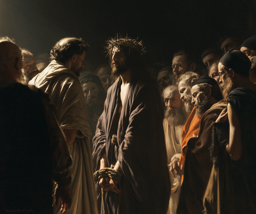 Ecce Homo — Silence sacré · Paysage n° 2 — art chrétien