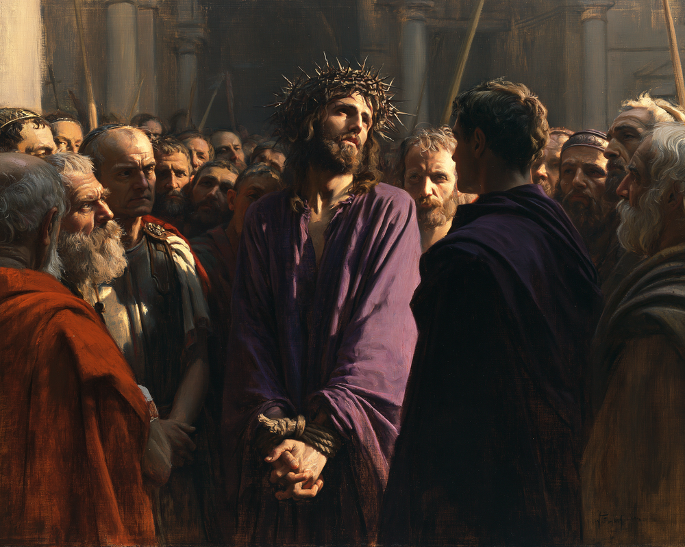 Ecce Homo — Silence sacré · Paysage n° 4 — art chrétien