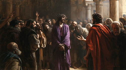 Ecce Homo — Silence sacré · Paysage n° 15 — art chrétien