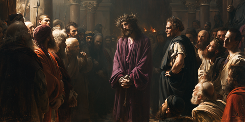 Ecce Homo — Silence sacré · Paysage n° 19 — art chrétien