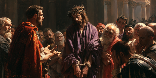 Ecce Homo — Silence sacré · Paysage n° 21 — art chrétien