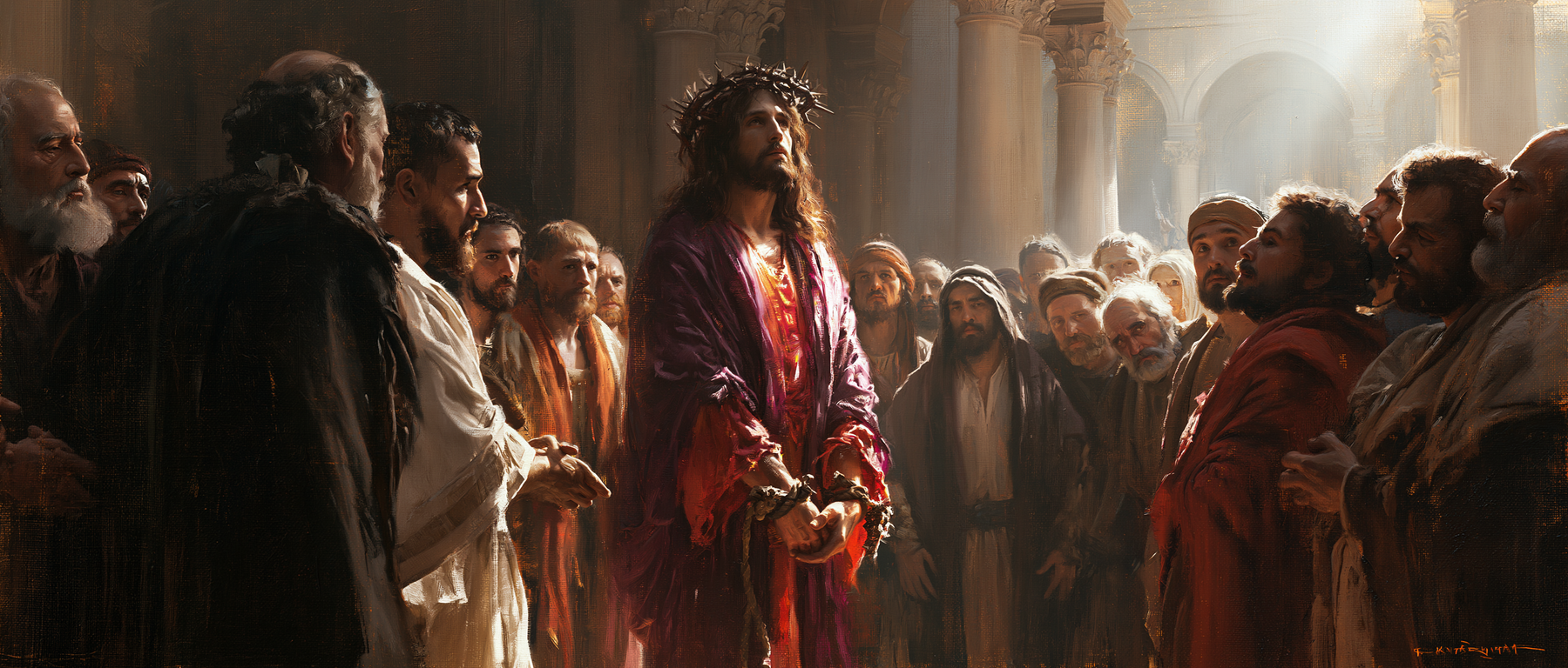 Ecce Homo — Silence sacré · Paysage n° 23 — aperçu de la finition sélectionnée