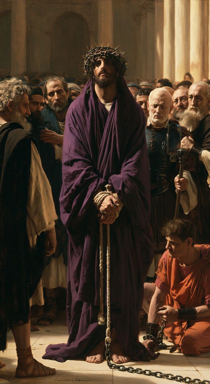 Ecce Homo — Silence sacré · Portrait n° 5