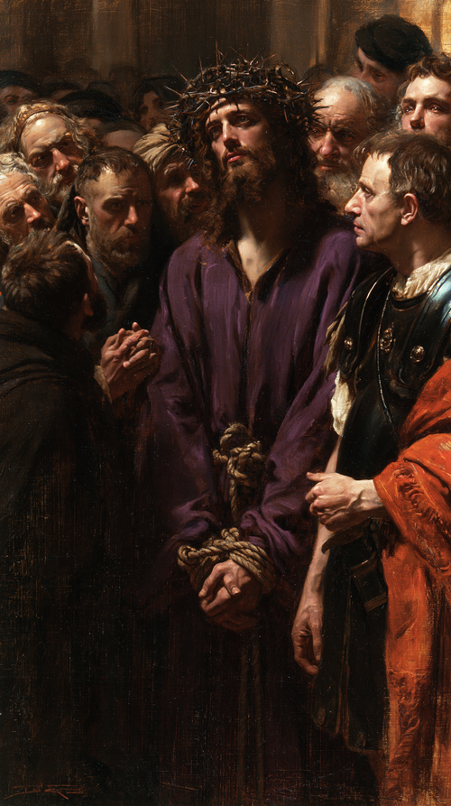 Ecce Homo — Silence sacré · Portrait n° 10 — art chrétien