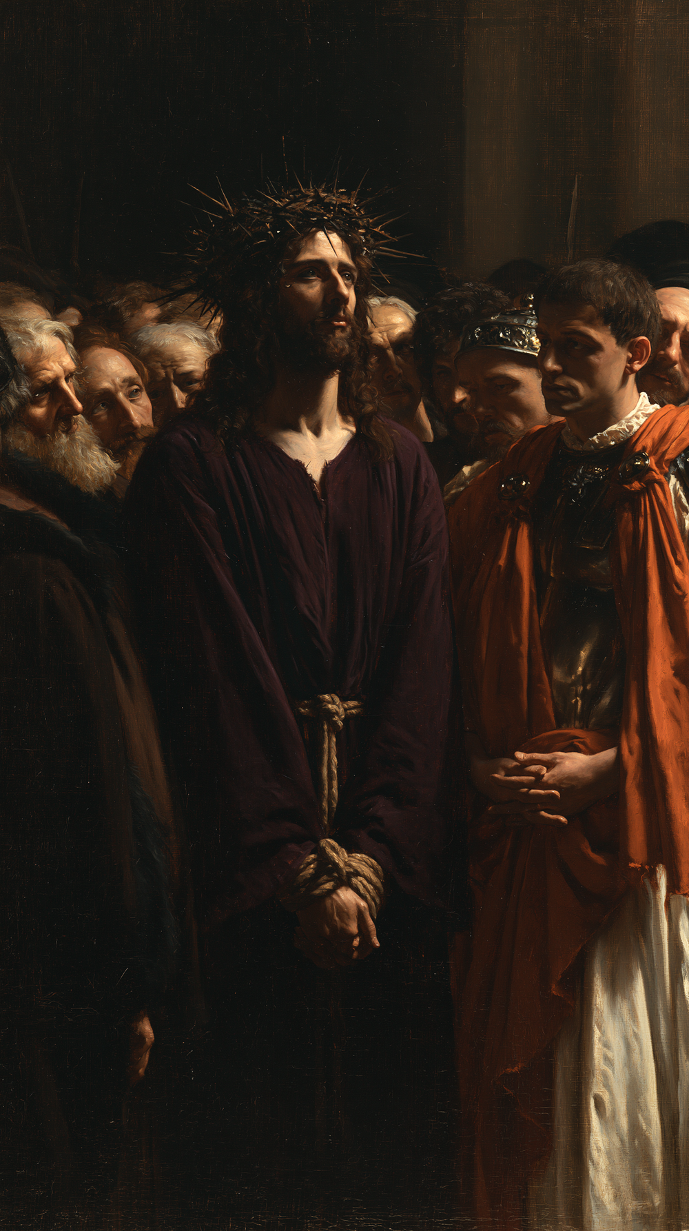 Ecce Homo — Silence sacré · Portrait n° 11 — art chrétien