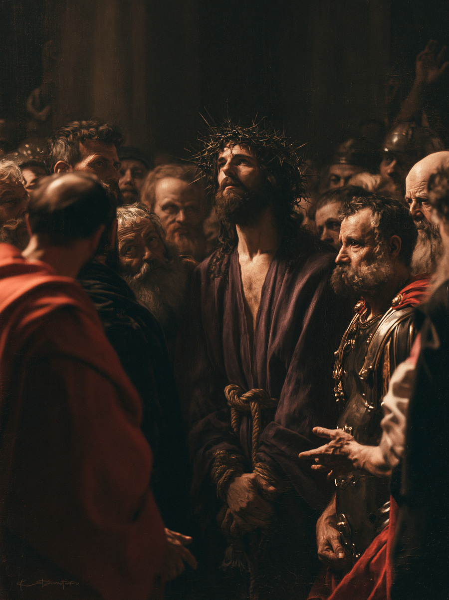 Ecce Homo — Silence sacré · Portrait n° 18
