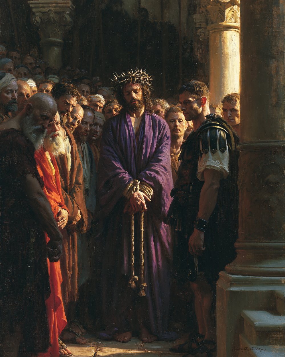 Ecce Homo — Silence sacré · Portrait n° 21 — art chrétien