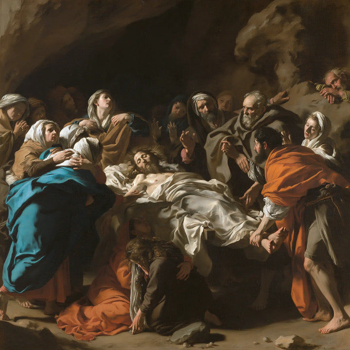 The Entombment of Jesus Christ - Explosion of Movement · Square n° 1