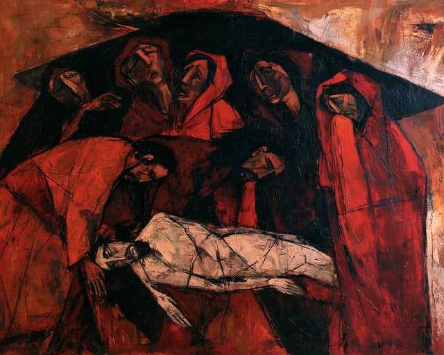 La Mise au tombeau du Christ — Le Repos sous le toit de nuit