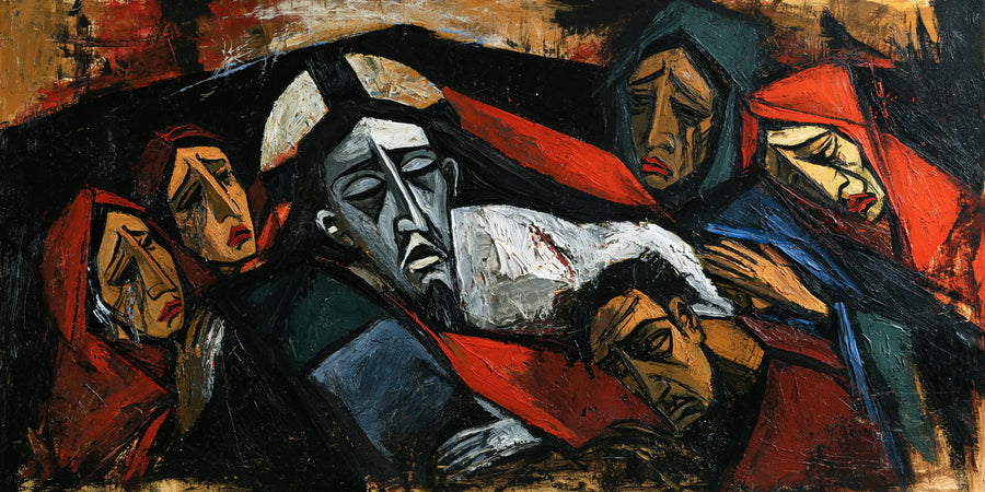 The Entombment of Jesus Christ - Expressionist · Landscape n° 9