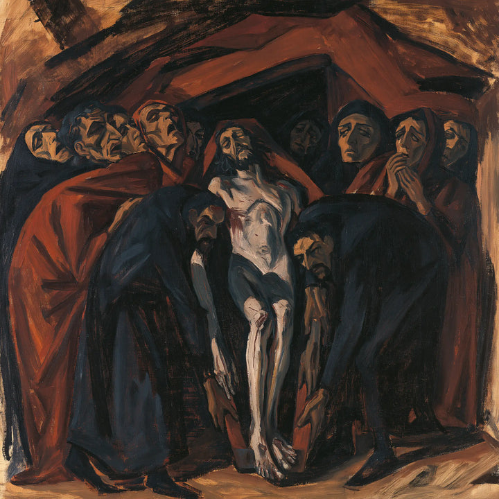 La Mise au tombeau du Christ — La Verticale fragile du repos