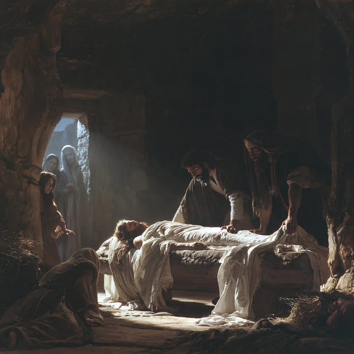 The Entombment of Jesus Christ - Inside the Tomb · Square n° 2