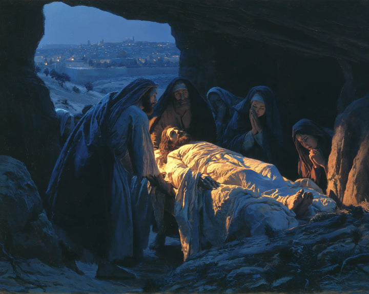 La Mise au tombeau du Christ — Le Repos face aux lumières lointaines