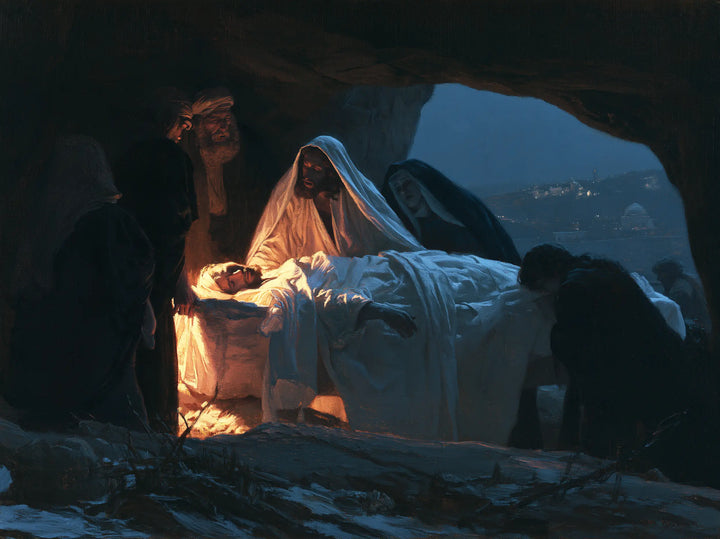 La Mise au tombeau du Christ — La Lumière au chevet de la nuit