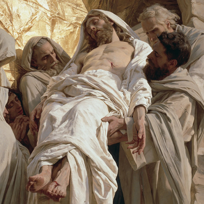 La Mise au tombeau du Christ — Les Porteurs au plus près du repos