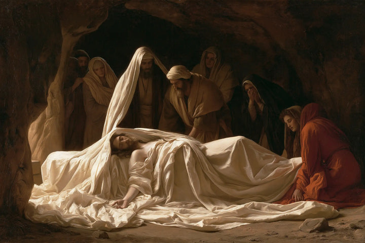 La Mise au tombeau du Christ — La Paume au bord de la blancheur