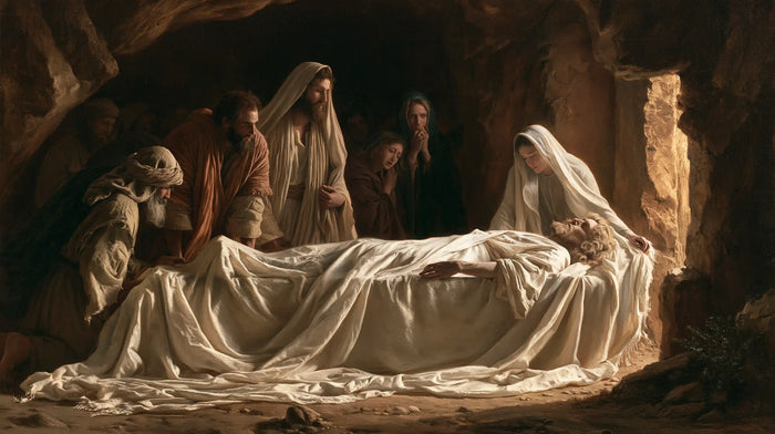 La Mise au tombeau du Christ — Le Jour sur le repos immobile