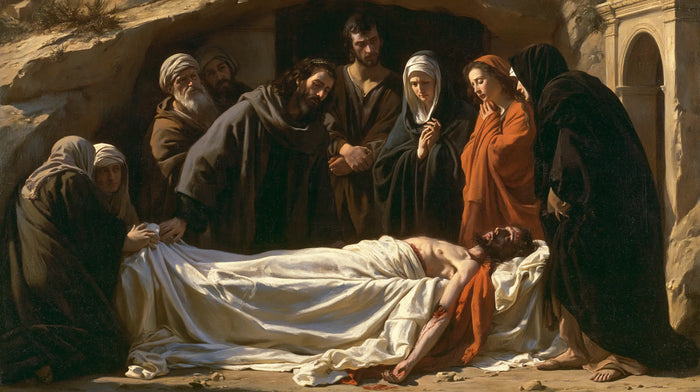 La Mise au tombeau du Christ — L’Adieu au manteau de cuivre
