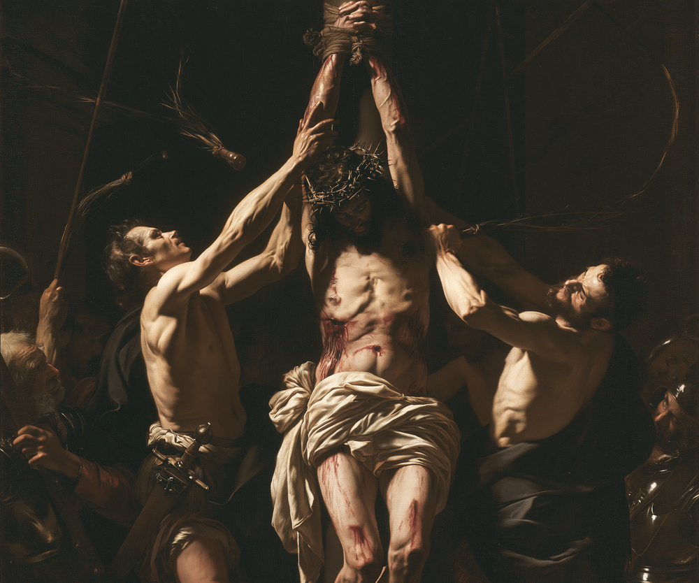 La Flagellation du Christ — Explosion de mouvement · Paysage n° 1 — art chrétien
