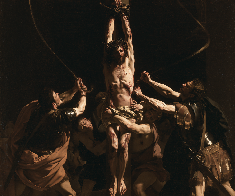 La Flagellation du Christ — Explosion de mouvement · Paysage n° 4 — art chrétien