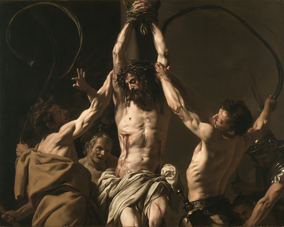 La Flagellation du Christ — Explosion de mouvement · Paysage n° 5 — art chrétien