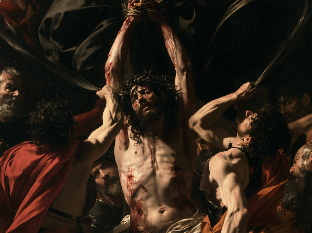 La Flagellation du Christ — Explosion de mouvement · Paysage n° 8 — art chrétien