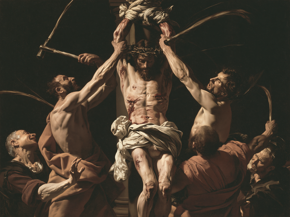 La Flagellation du Christ — Explosion de mouvement · Paysage n° 9 — art chrétien