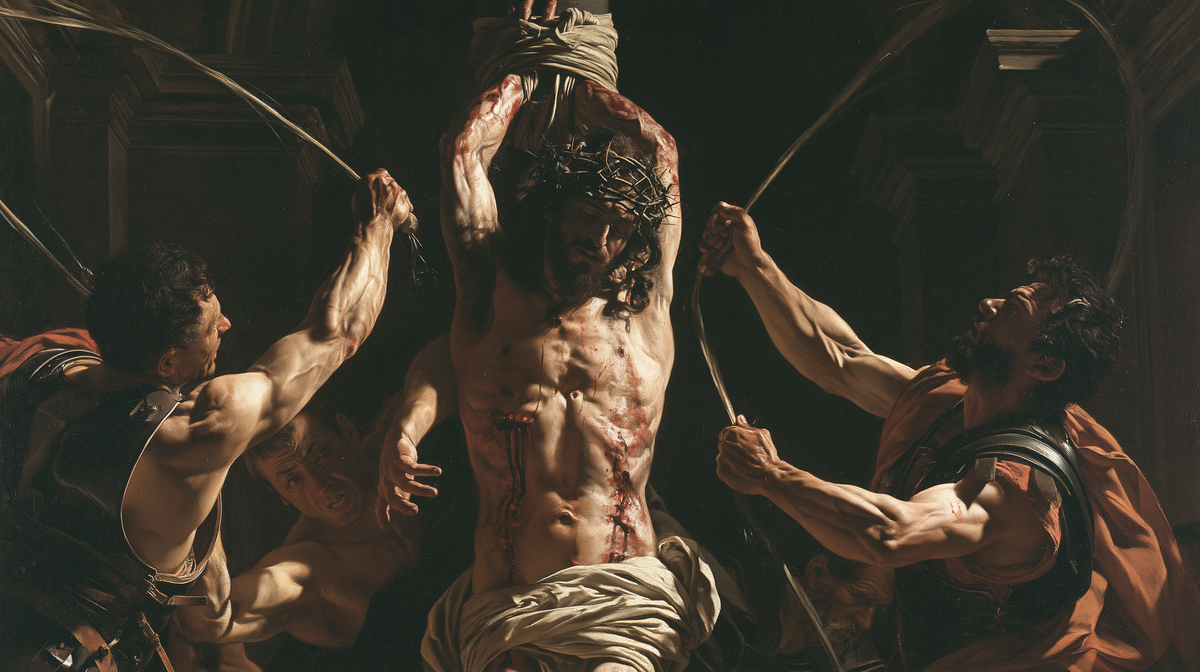 La Flagellation du Christ — Explosion de mouvement · Paysage n° 13