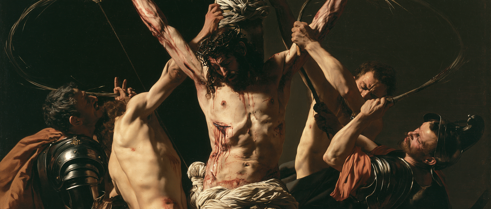 La Flagellation du Christ — Explosion de mouvement · Paysage n° 18 — art chrétien