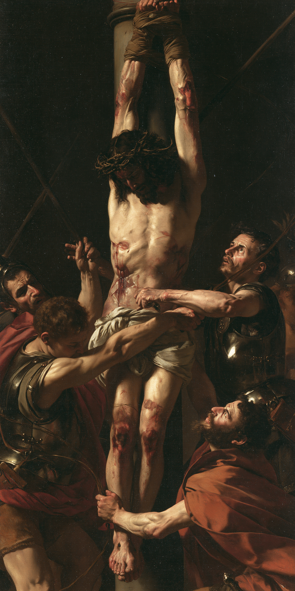 La Flagellation du Christ — Explosion de mouvement · Portrait n° 2 — art chrétien