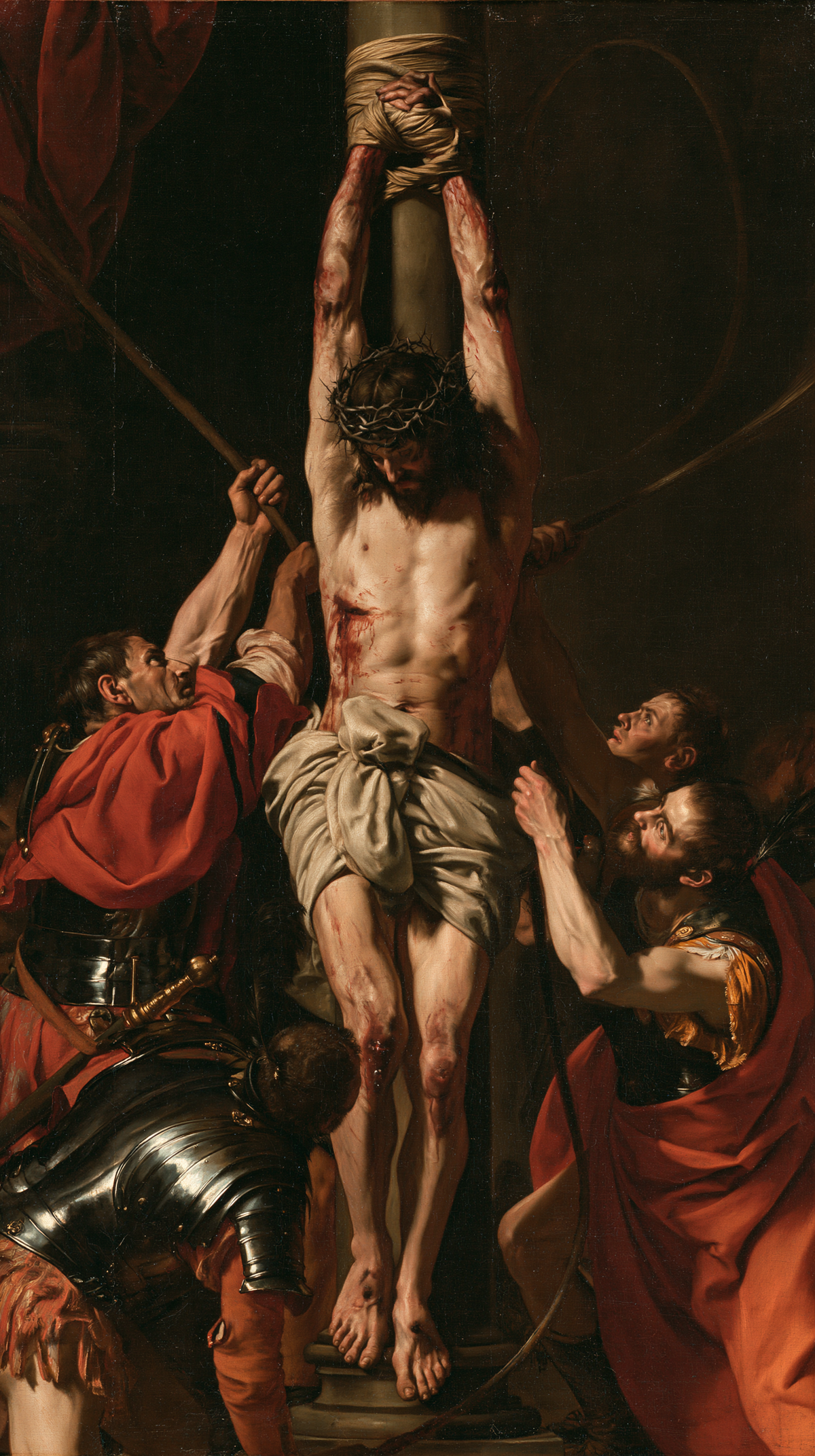 La Flagellation du Christ — Le Silence cerclé de pourpre