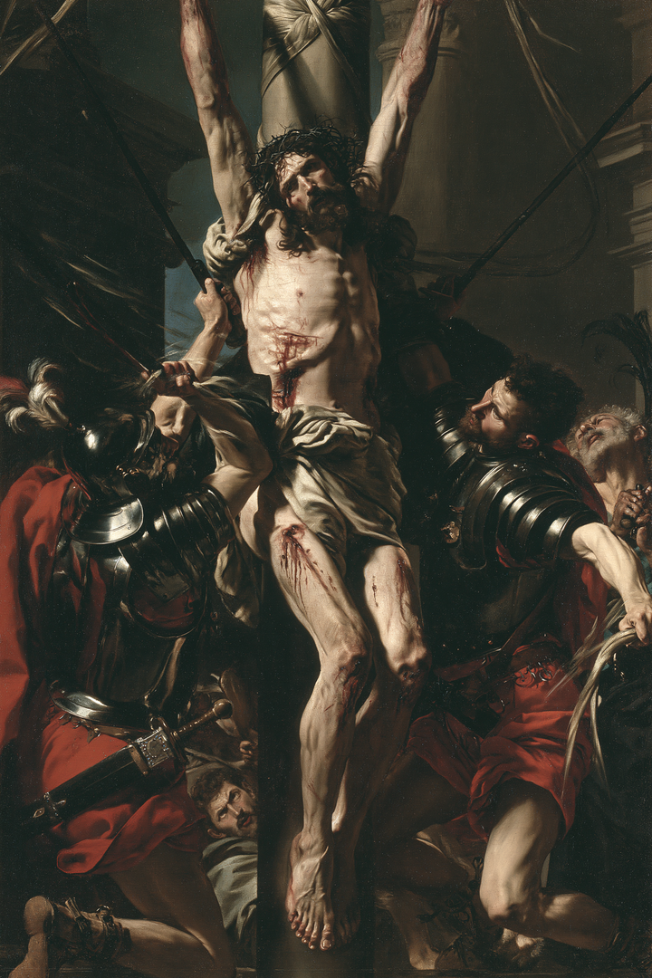 La Flagellation du Christ — Le Linge au milieu des armures