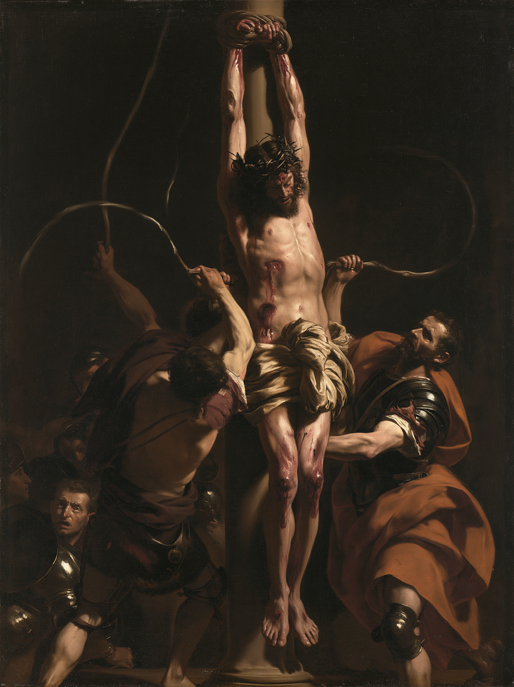 La Flagellation du Christ — L’Offrande entourée d’ombre
