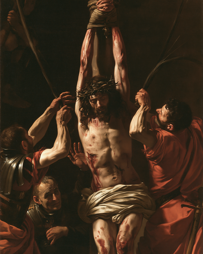 La Flagellation du Christ — La Pourpre autour du blanc