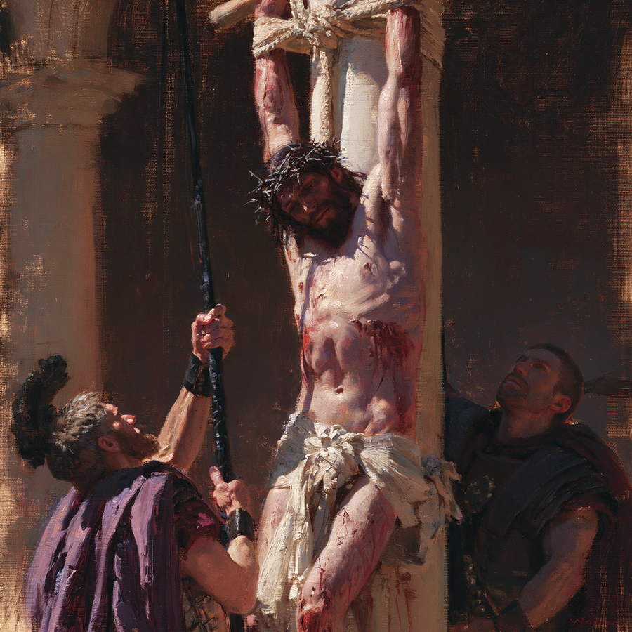 La Flagellation du Christ — Impressionniste · Carré n° 2